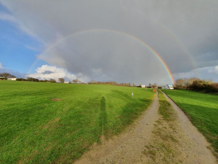 Rainbow over Treloan